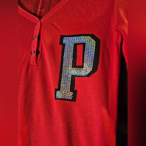 NWOT Victoria's Secret Pink Thermal Onesie XS - Picture 4 of 7